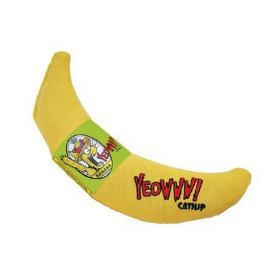 YEOWWW! Banana Catnip Toy