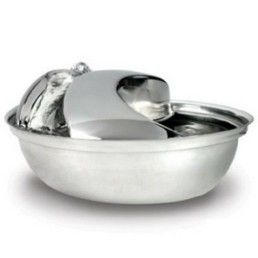 Raindrop Stainless Steel Pet Fountain