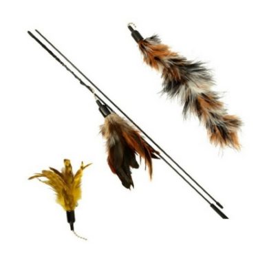 The Natural Pet Company Feather Wand
