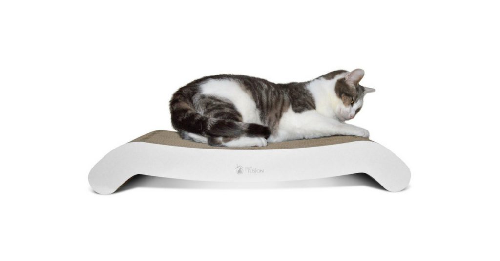 PetFusion Ultimate Cat Scratcher Lounge Review Kitty Loaf
