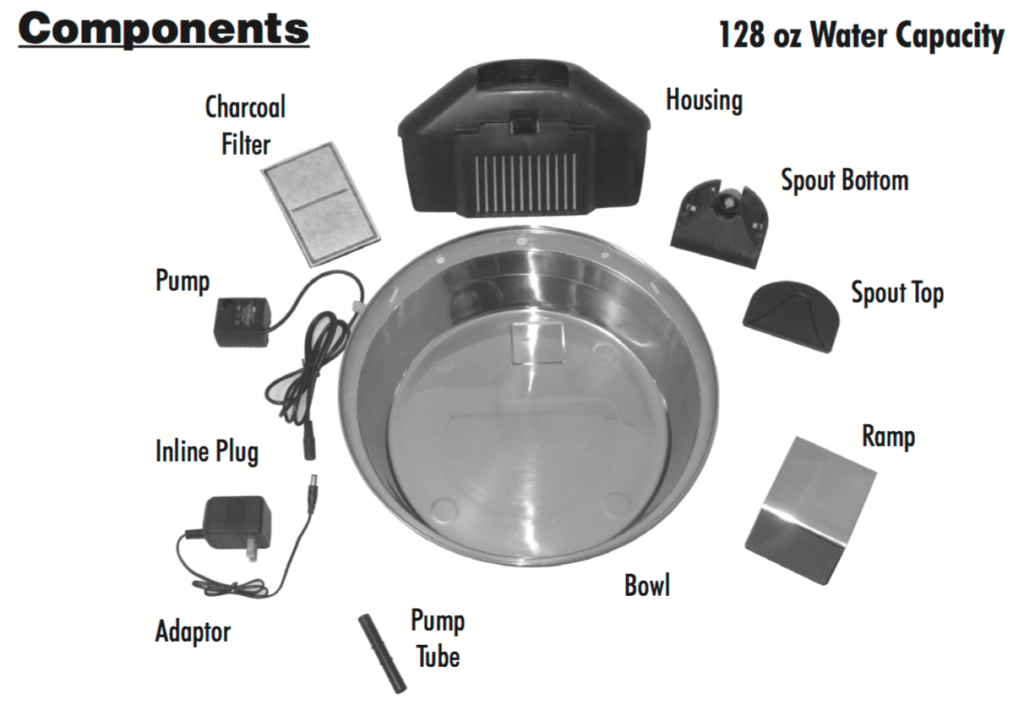 drinkwell zen fountain