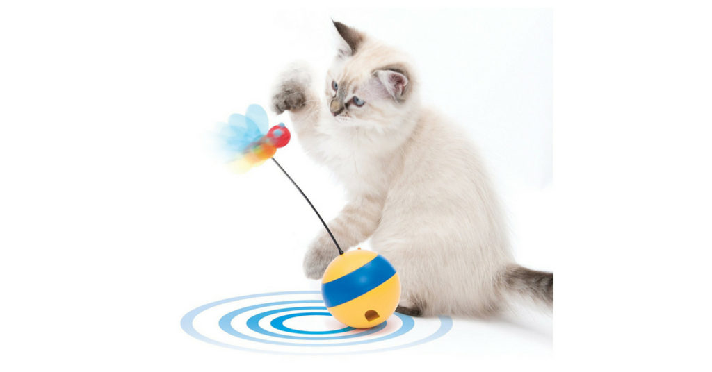 Catit Interactive Cat Toy Tumbler Bee main image 1