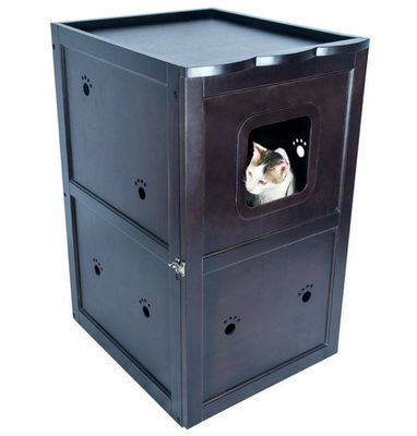 Petsfit Double-Decker Pet House Litter Box Enclosure – 1